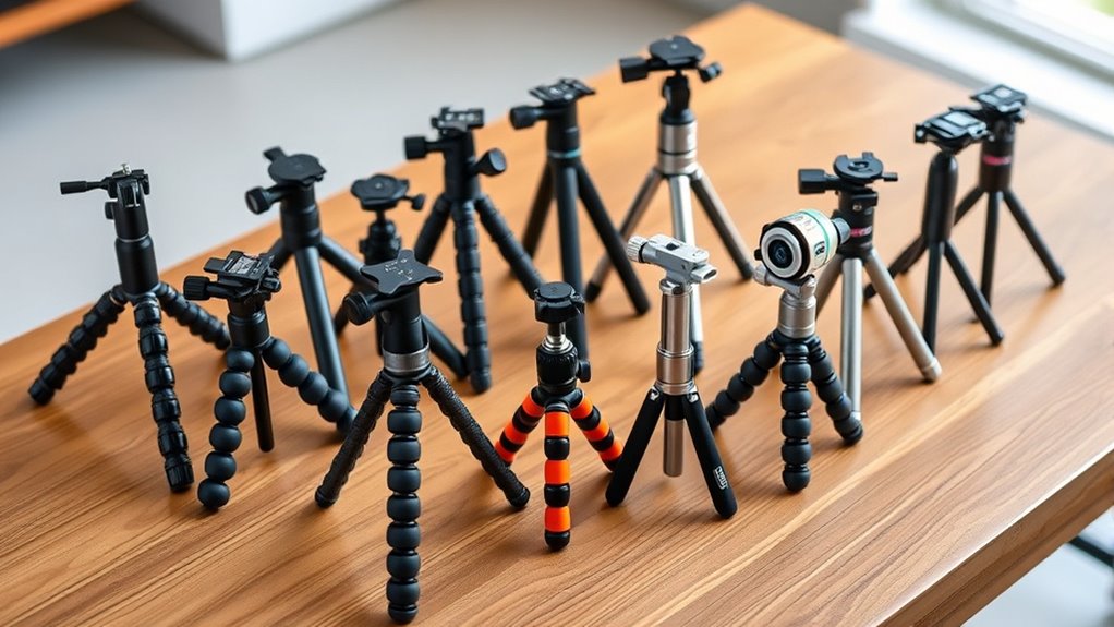 top action camera tripods