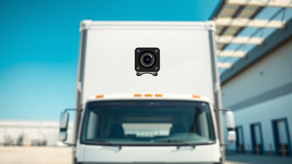 top box truck backup cameras