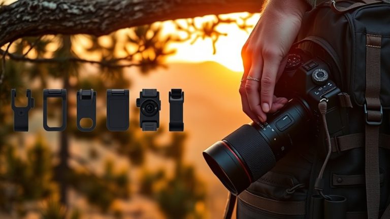 top camera backpack clips