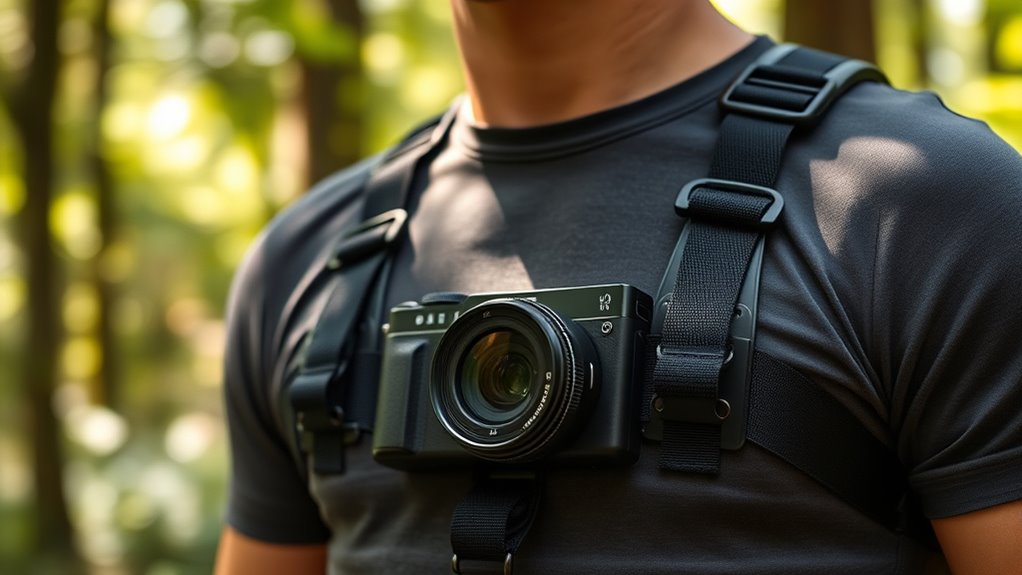 top camera chest harnesses