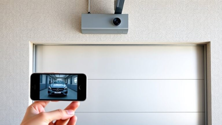 top camera garage openers