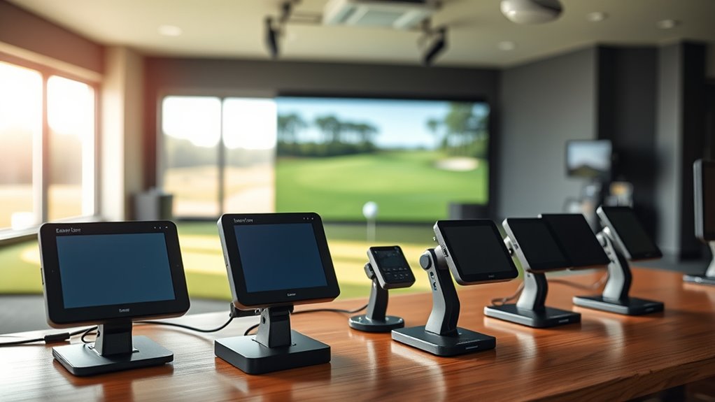 top camera golf launch monitors
