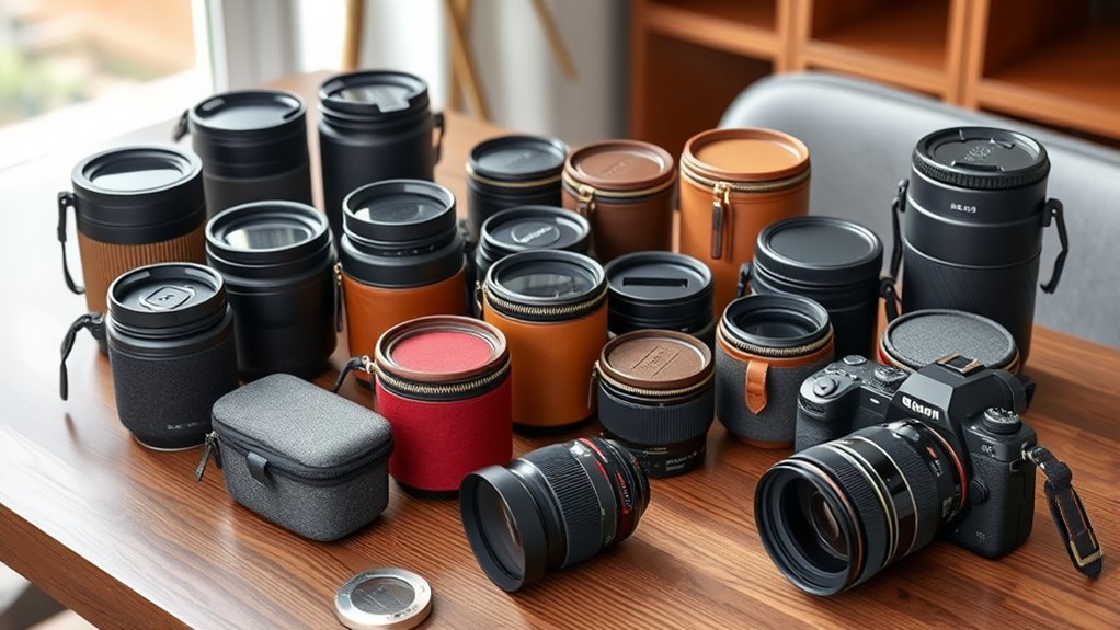top camera lens cases