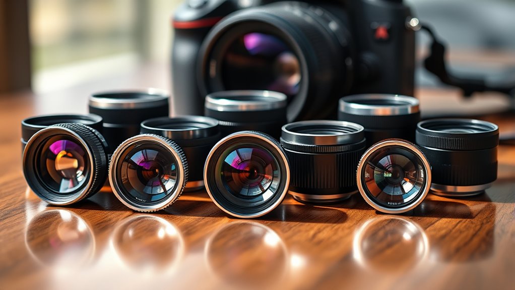 top camera lens diopters