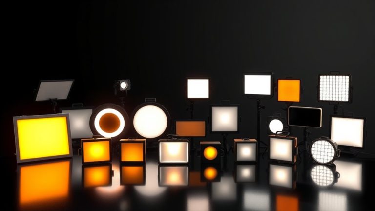 top camera lighting solutions
