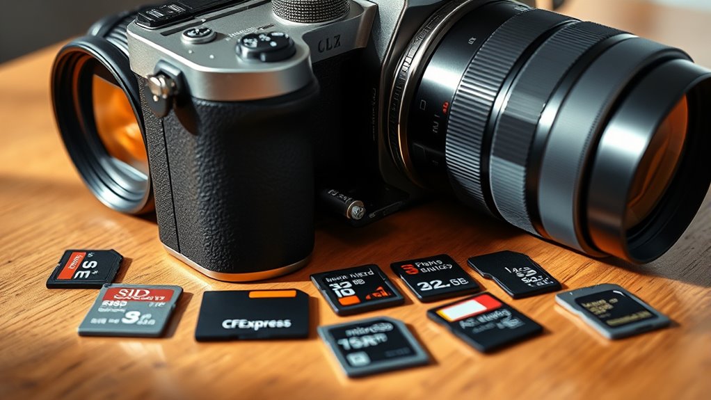 top camera memory cards