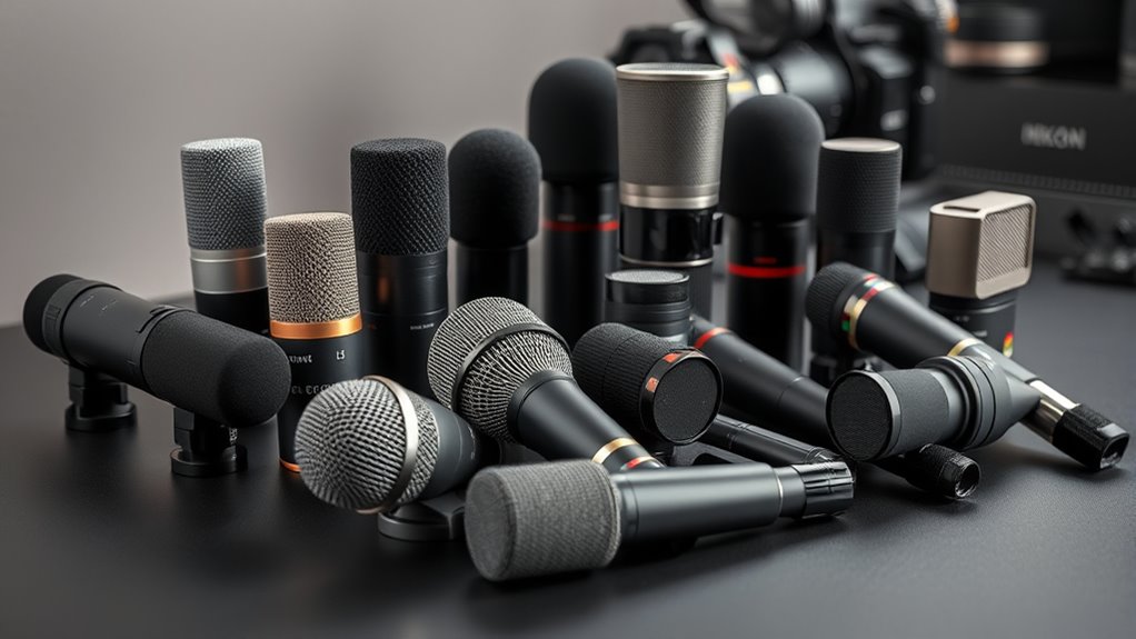 top camera microphone picks