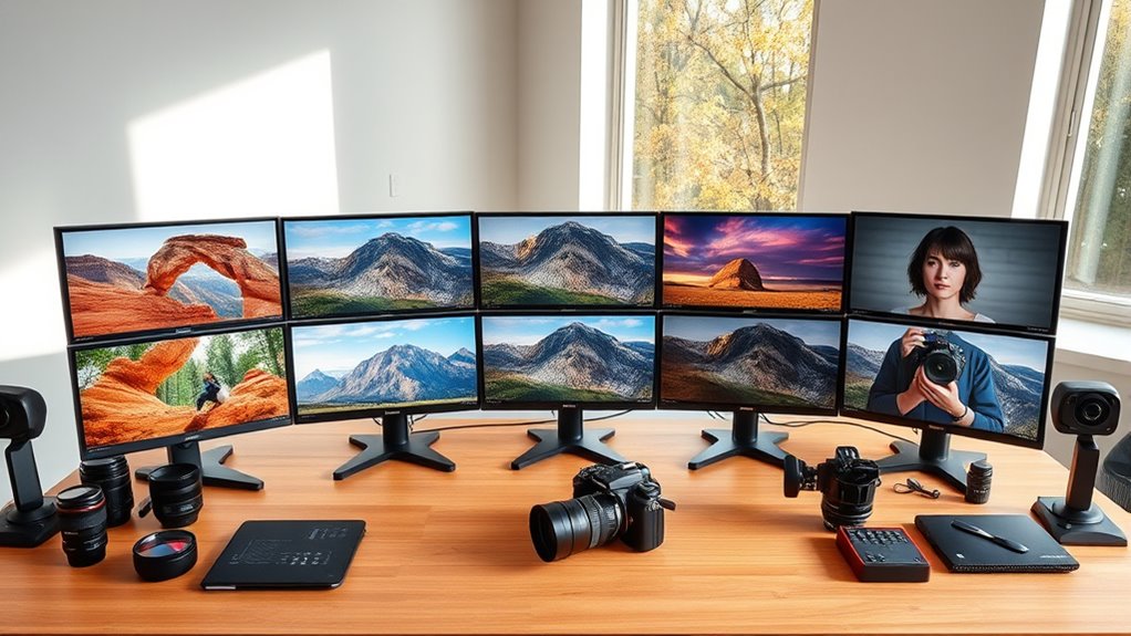 top camera monitor picks