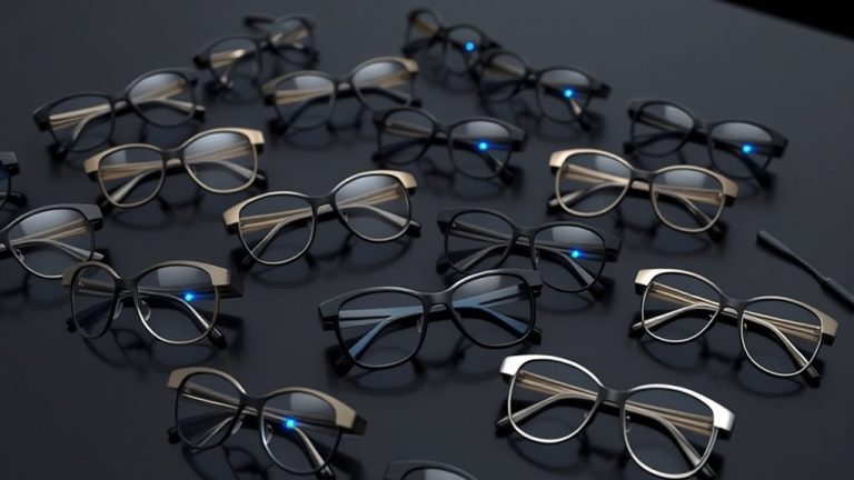 top camera smart glasses
