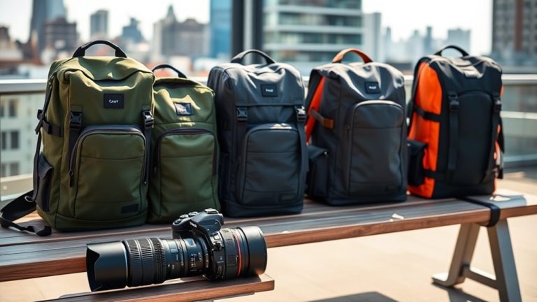top camera travel backpacks