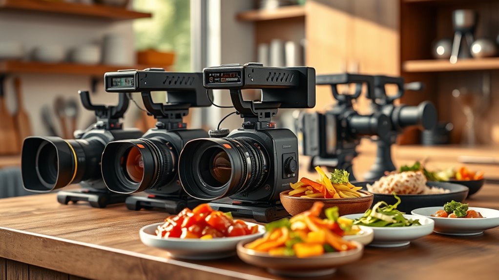 top cameras for food videography