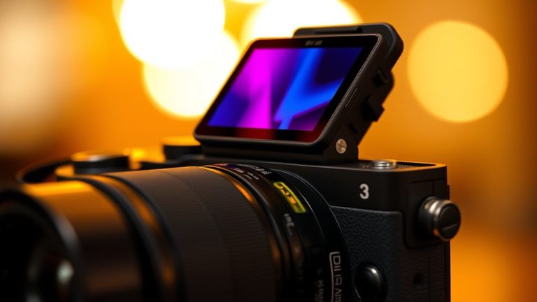 top cameras with flip screen