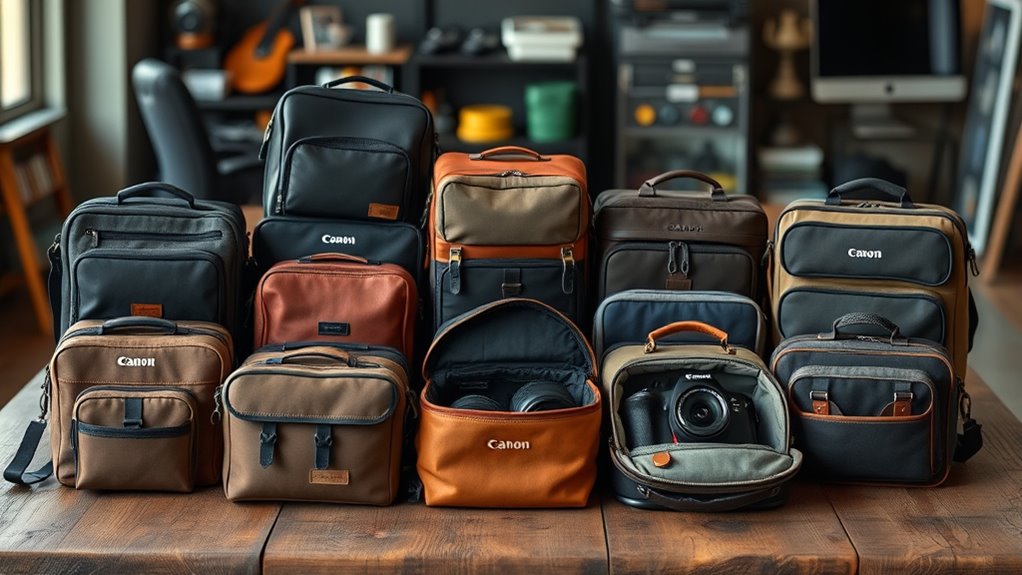 top canon camera bag options