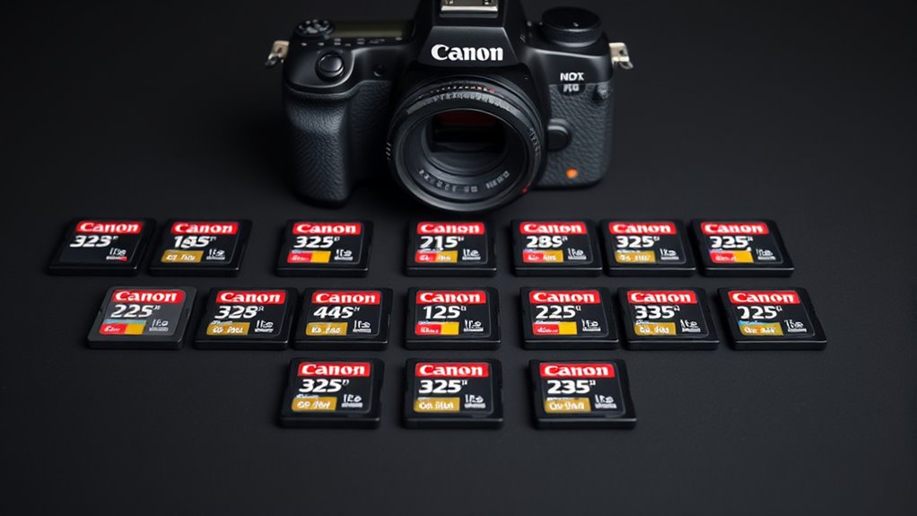 top canon camera memory cards