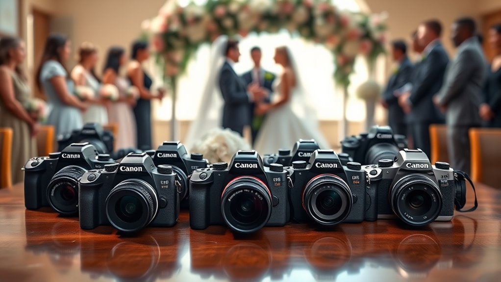 top canon wedding cameras