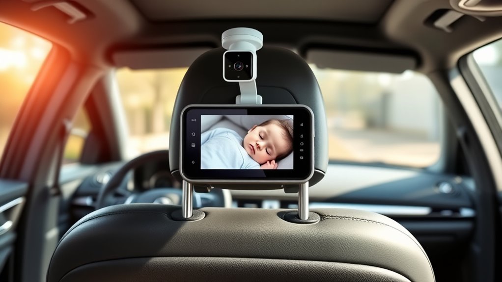top car baby monitor cameras
