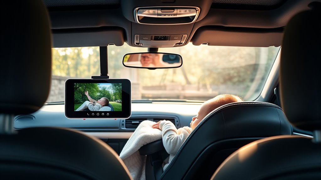 top car camera baby monitors