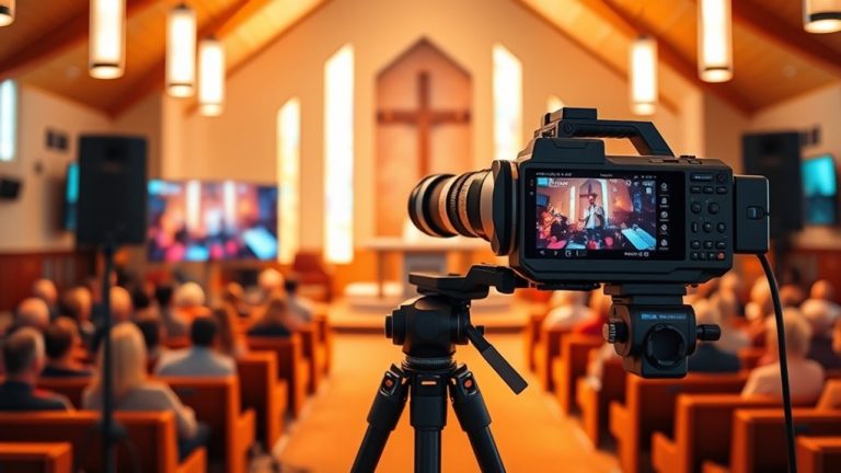 top church streaming cameras