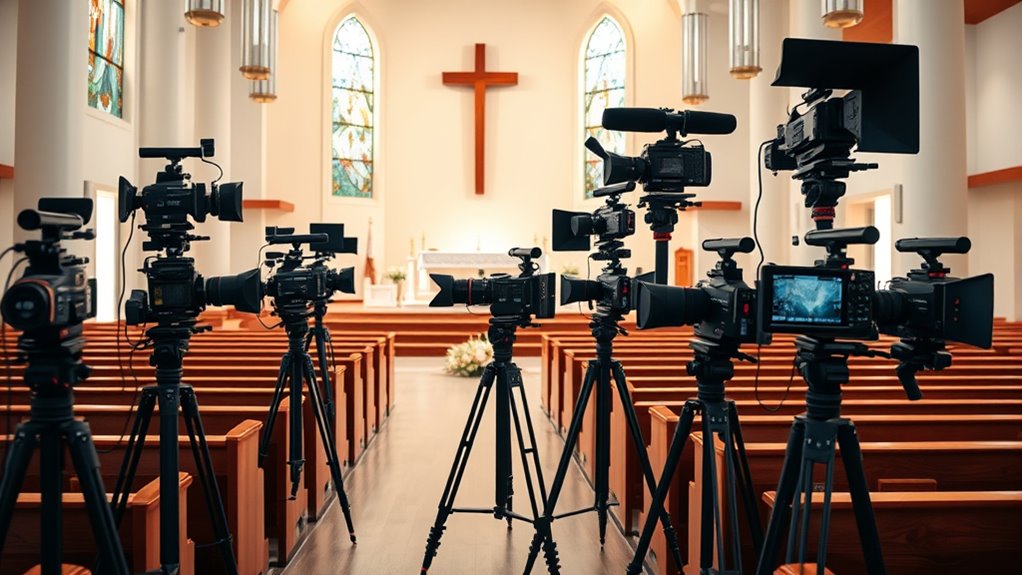 top church video cameras