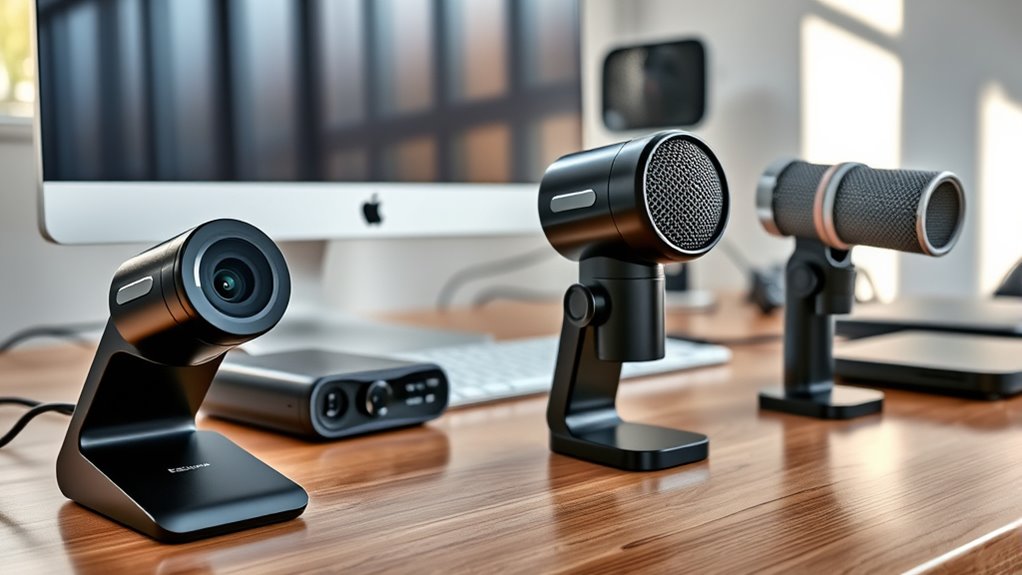 top desktop camera microphone picks