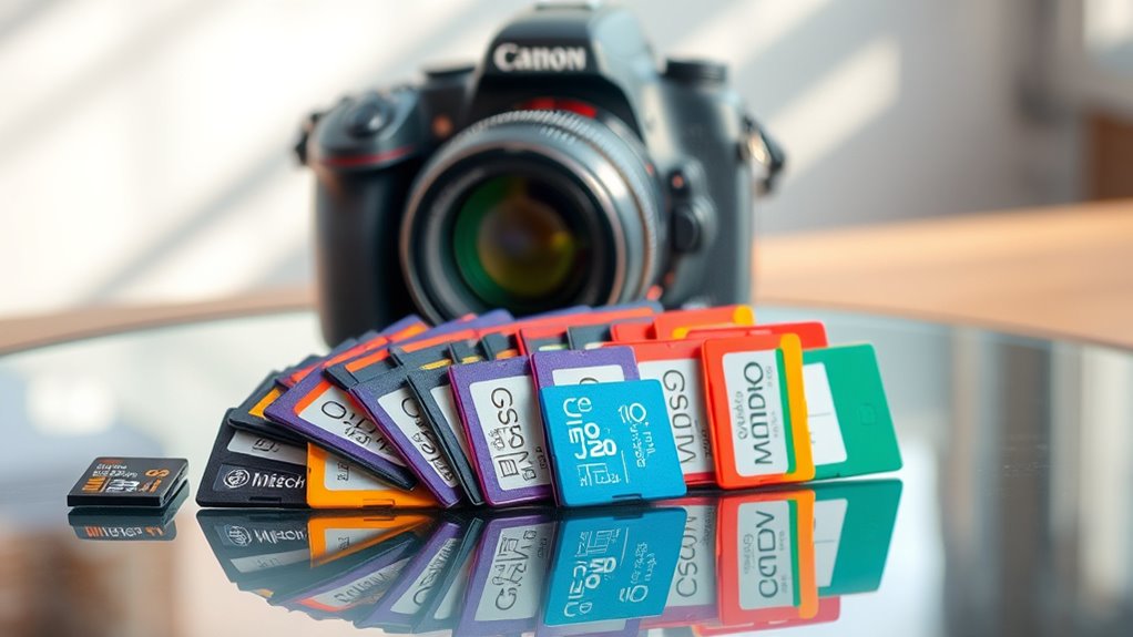 top digital camera memory cards