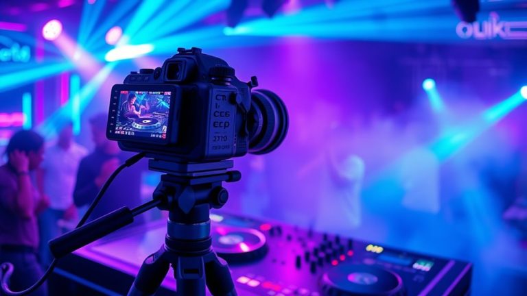 top dj set recording cameras