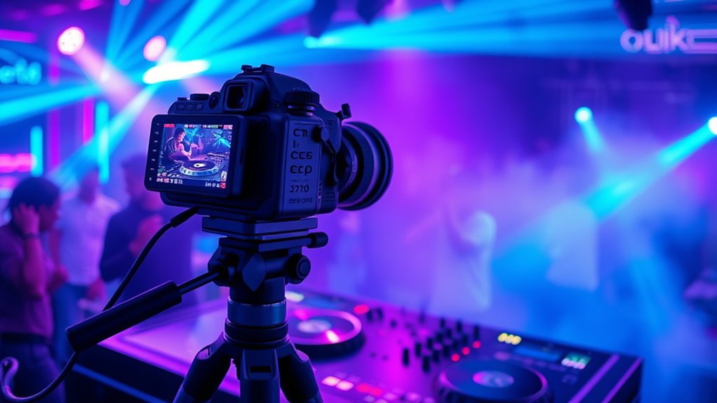 top dj set recording cameras