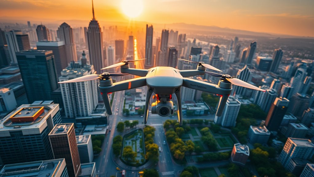 top drone camera settings
