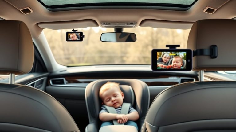 top dual camera car monitors