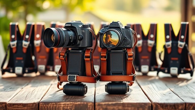 top dual camera harnesses