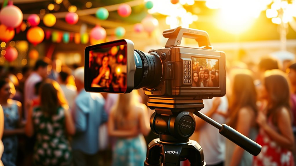 top event video cameras