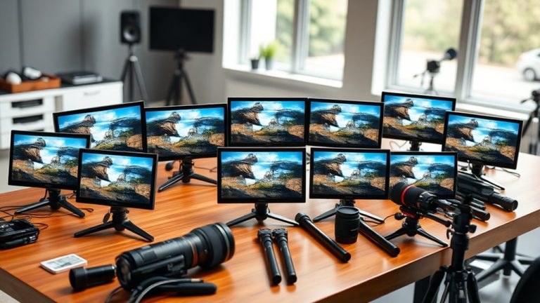 top external camera monitors