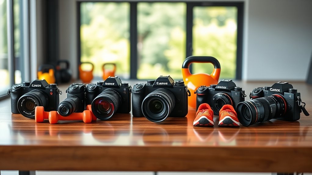 top fitness content cameras