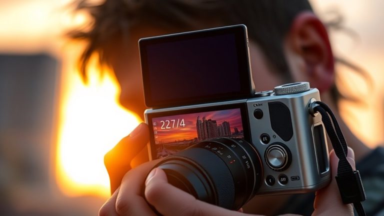 top flip screen digital cameras