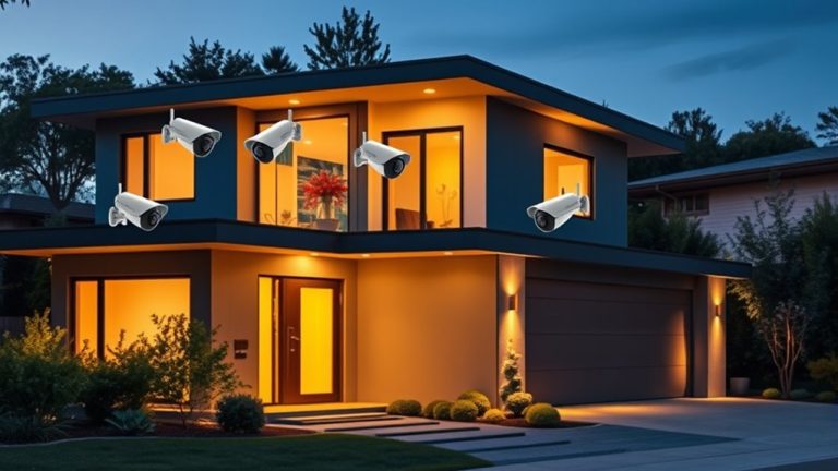 top four camera home security