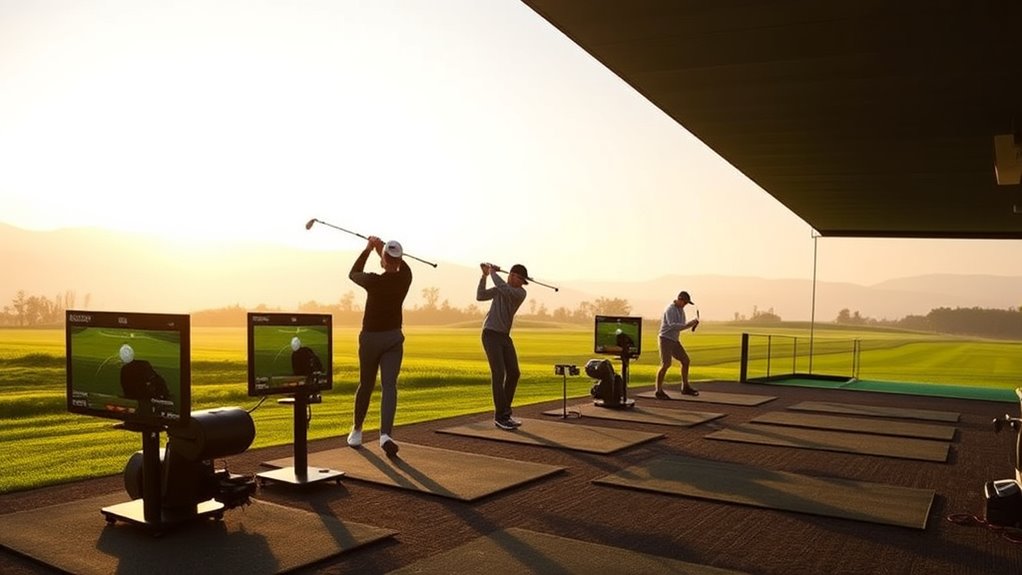 top golf camera monitors