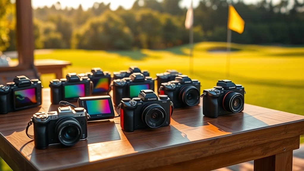top golf content cameras