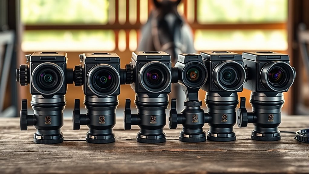 top horse eye cameras