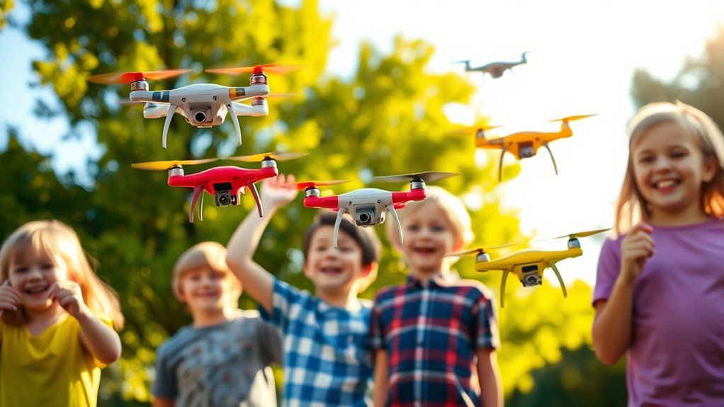 top kid friendly camera drones