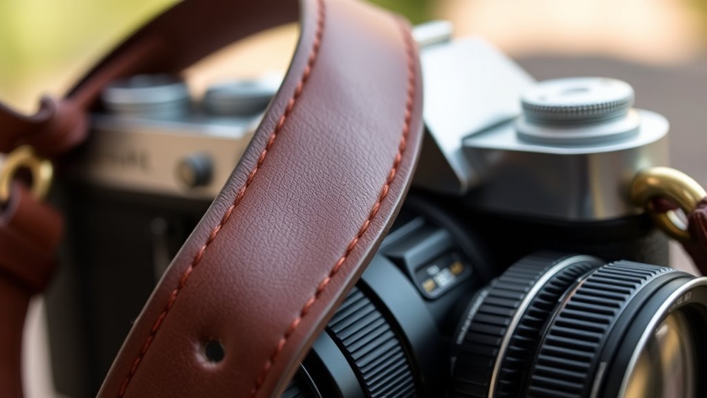 top leather camera straps