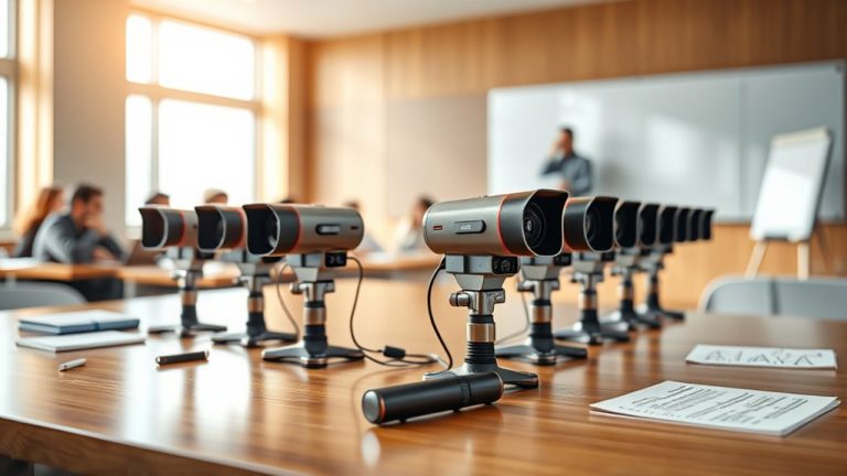 top lecture recording cameras