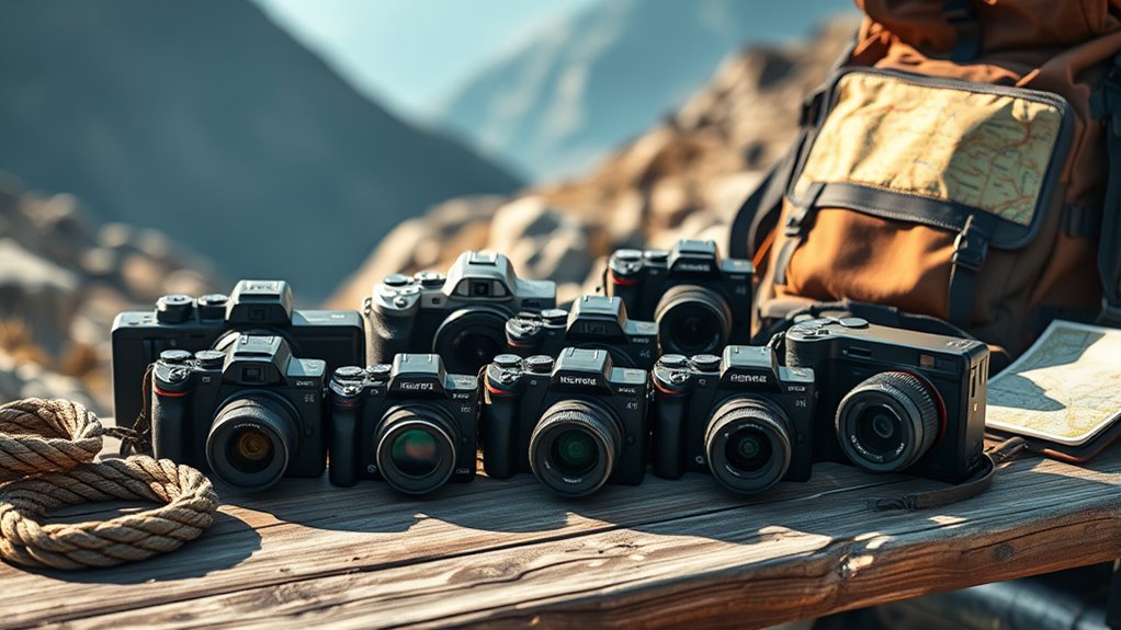 top long battery action cameras