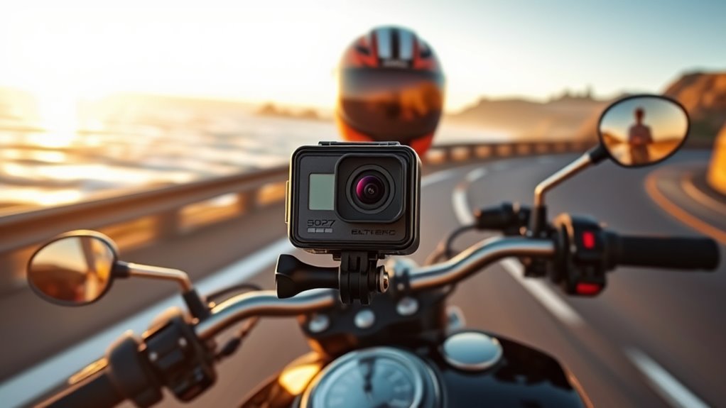 top motorcycle chin mount cameras
