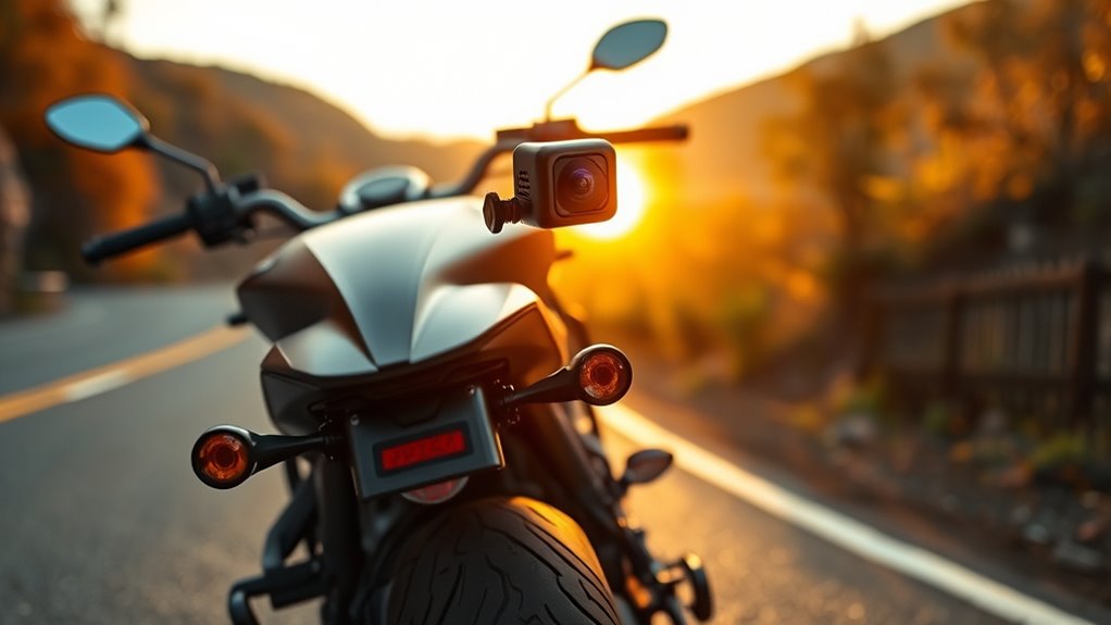 top motorcycle rear view cameras