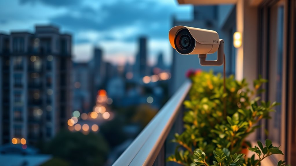 top outdoor apartment security