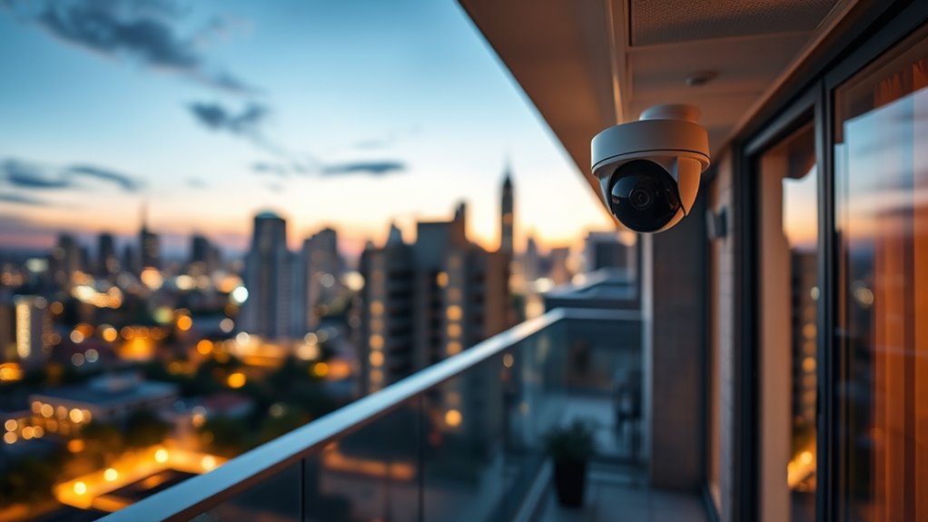 top outdoor apartment security