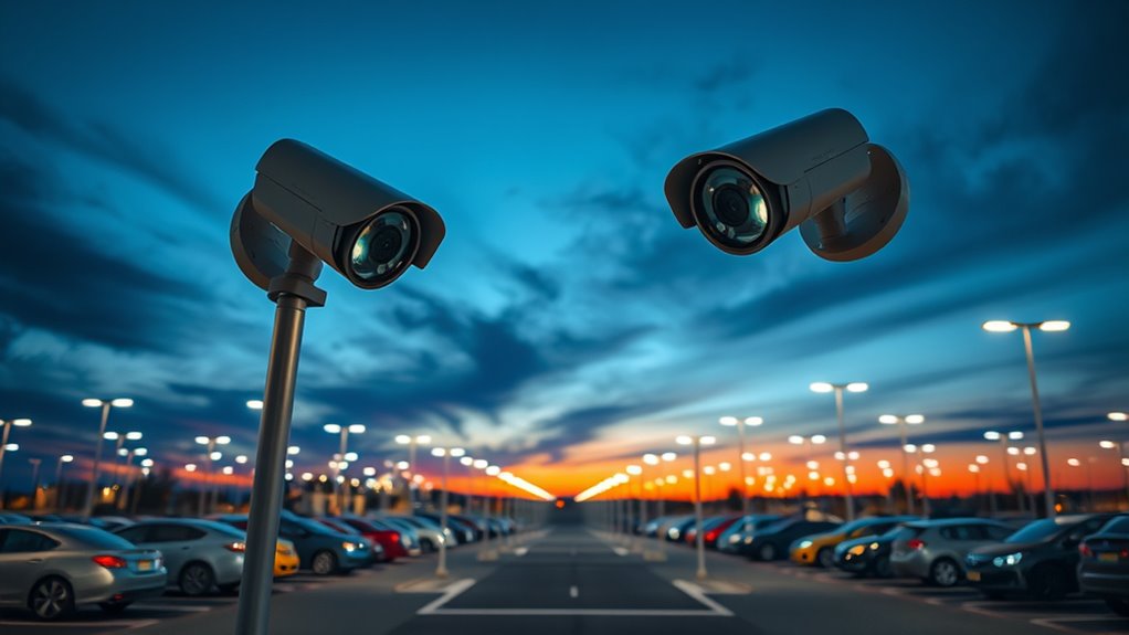 top parking lot security cameras