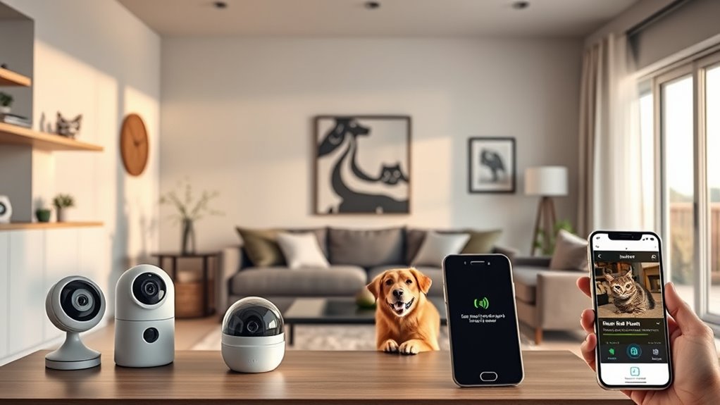 top pet cameras with bark alerts