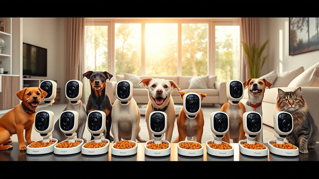 top pet cameras with treats