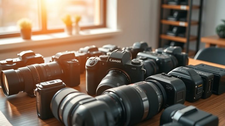 top professional camera brand list